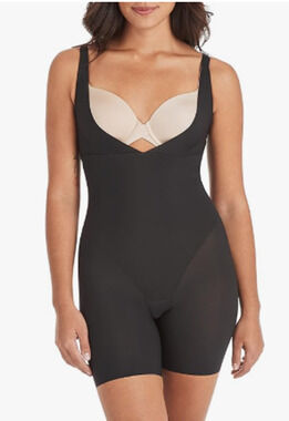 Maidenform Women's 3XL Wear-your-own-bra Firm Control Open-bust Shapewear G17-12